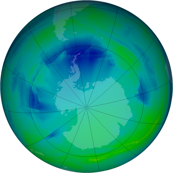 Ozone Map 2008-08-03